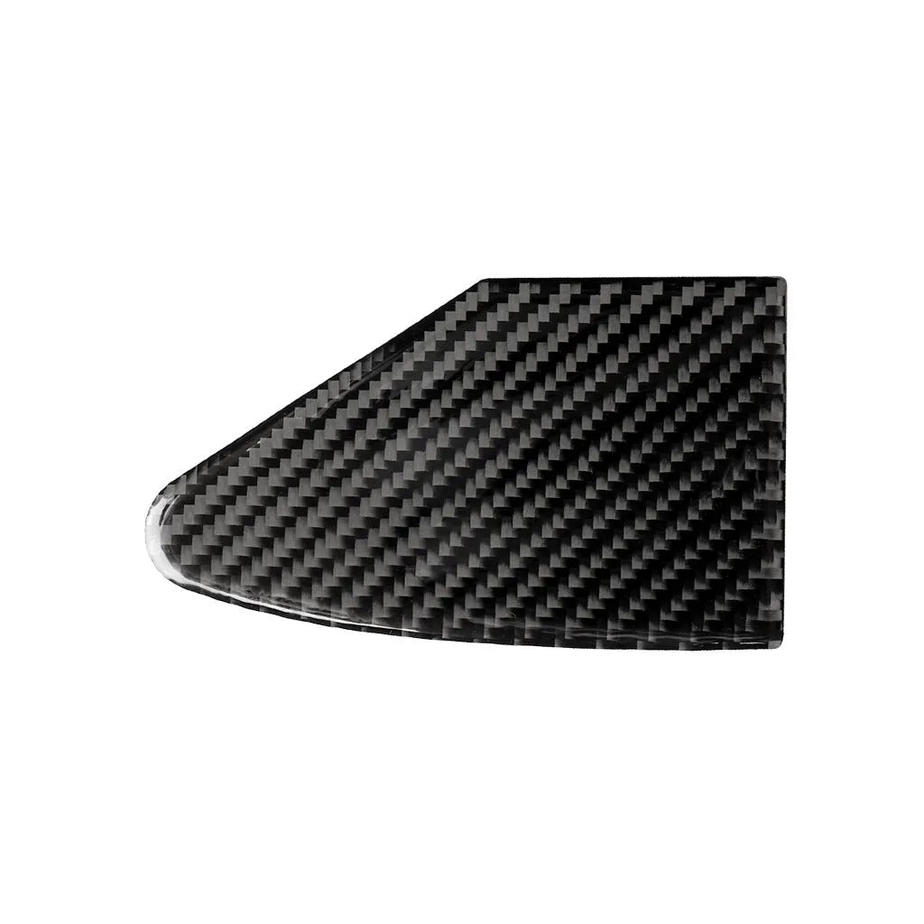 Carbon fibre texture sticker for covering a laptop charging port panel