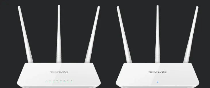 White plastic dual-band wireless router with 2.4G and 5G frequency support