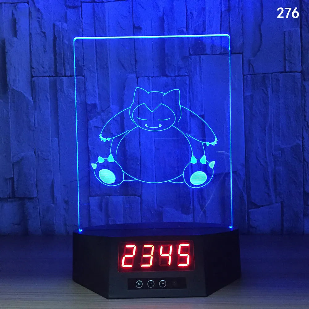 Glowing blue 3D dolphin-shaped LED night light on a table with remote control.