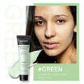30g colour-correcting makeup primer in green, pink and purple shades for skin tone neutralisation