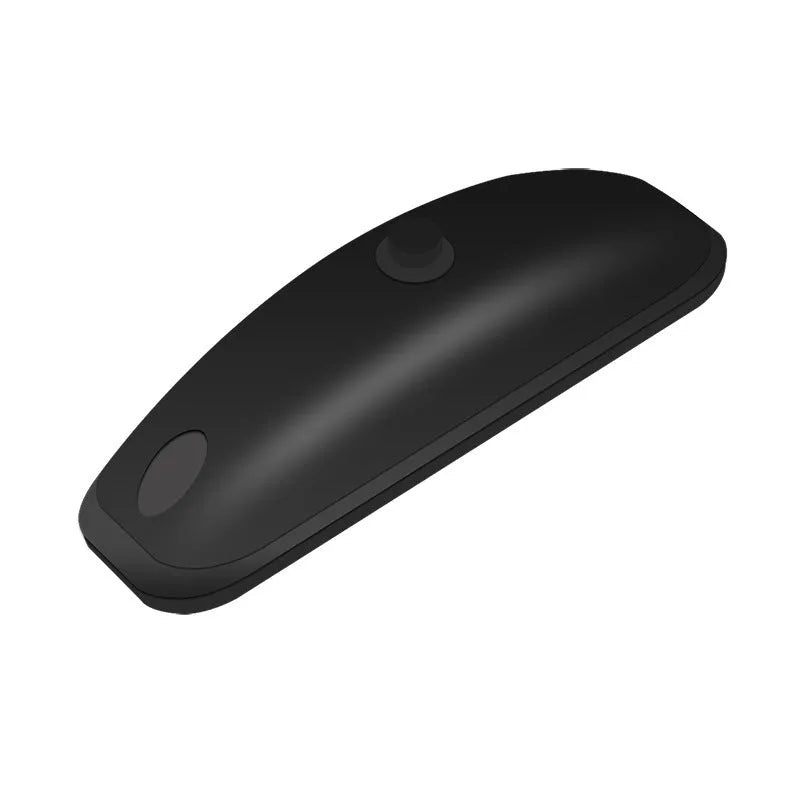 Remote control car anti-collision strobe light with USB cable in black or white ABS housing.