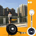 Black Bluetooth remote shutter control for smartphone photography with 10+ metre wireless range.