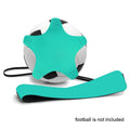 Purple five-corner neoprene football juggling belt for solo training