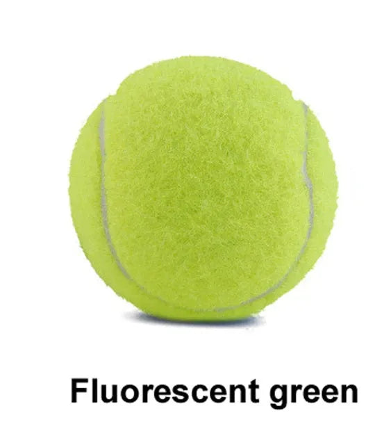 6.3cm multi-colour rubber dog tennis balls for bite-resistant chewing play