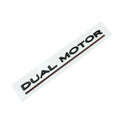 Tesla Model 3 double motor bumper sticker in ABS plastic, 19cm long.