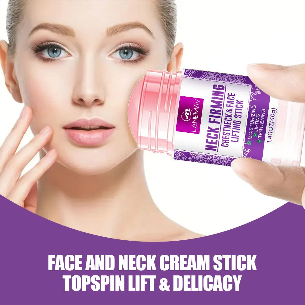 40g neck firming cream container for anti-wrinkle moisturising and skin brightening