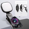 6K SLR-level super wide-angle HD macro external phone camera lens kit in Fashion Black