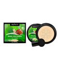 ZEPHOCO 18g tube of CC cream concealer foundation with a mushroom powder puff.