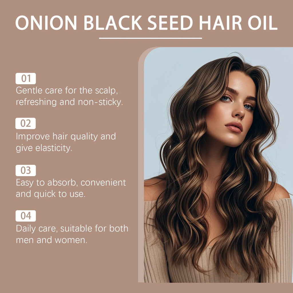 100ml hair essential oil bottle with applicator accessories for hair treatment
