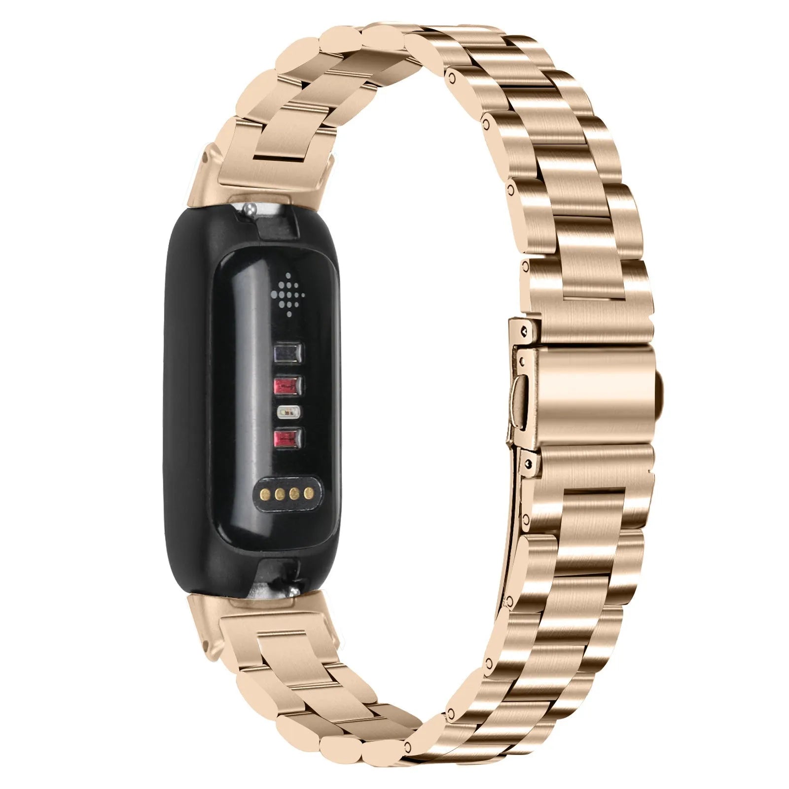 Huawei Inspire 3 stainless steel replacement watch strap in multiple colour options showing 12mm connector.