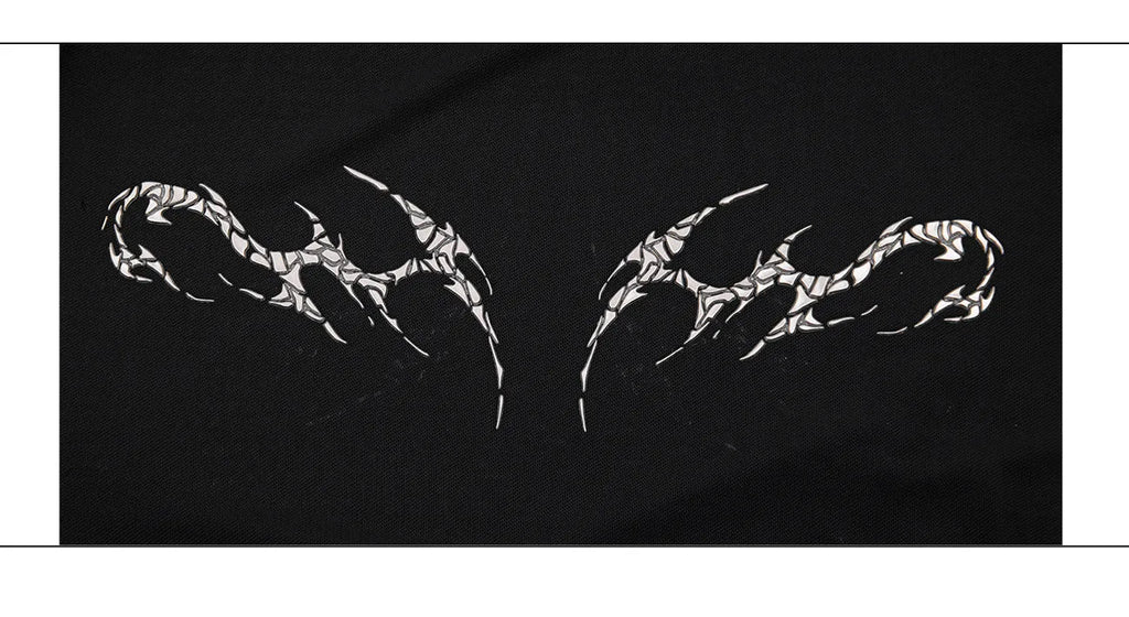 Black mesh slim-fit long sleeve base layer shirt laid flat, showing its texture and cut.