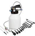 Pneumatic automatic transmission oil changer pump with 220 watt motor and oil tank
