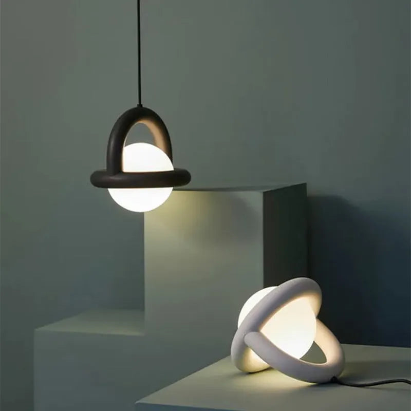 Danish designer hanging line pendant lamp in a matte finish with a Nordic style