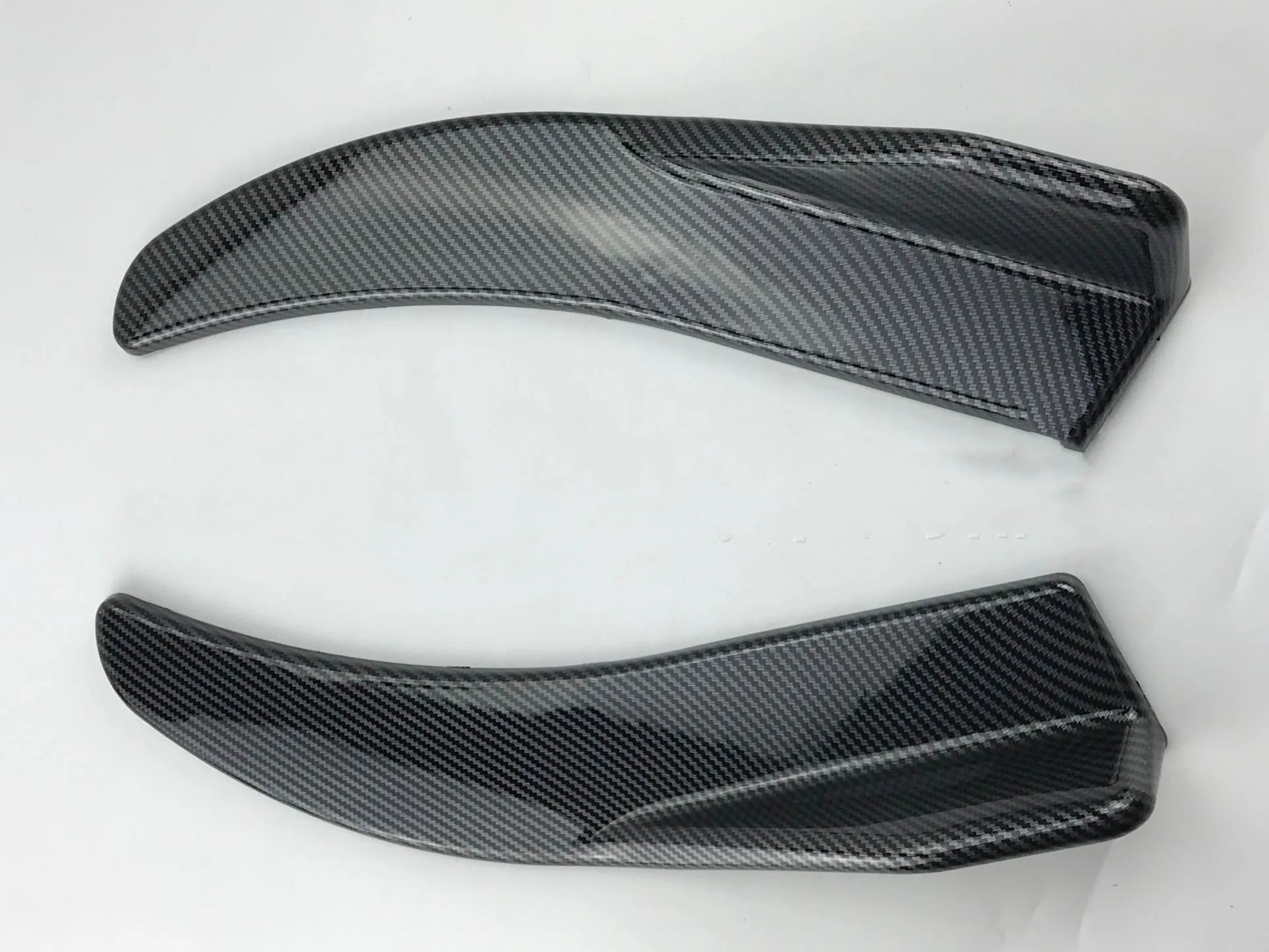 Front and rear black ABS car spoiler for General Motors vehicles