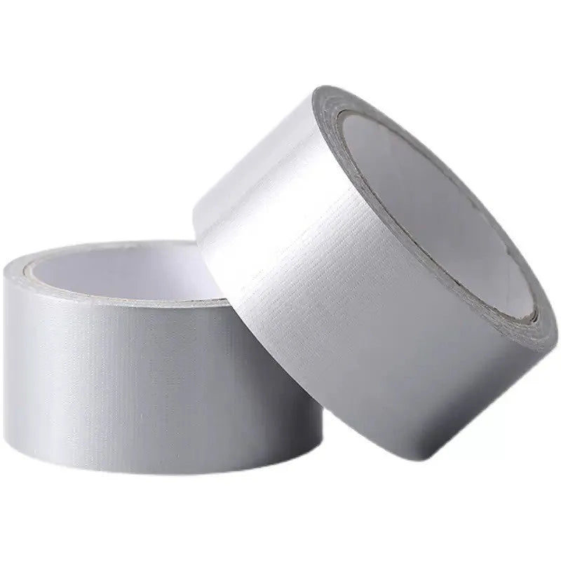 High adhesive windproof tape roll showing silver grey, transparent, and white colour options for window and windshield sealing