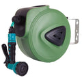 Automatic retractable hose reel with 10m PVC pipe for car washing and garden watering