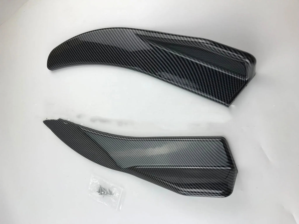 Front and rear black ABS car spoiler for General Motors vehicles