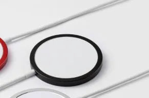 Magsafe-compatible magnetic wireless charger for iPhone 12 and 13 series in metal finish