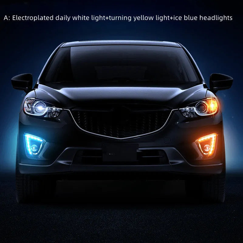 Mazda CX-5 daytime running light LED replacement bulbs showing electroplated white light options