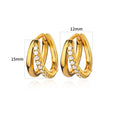 Women's geometric butterfly earrings with heart, star and bow shapes in copper