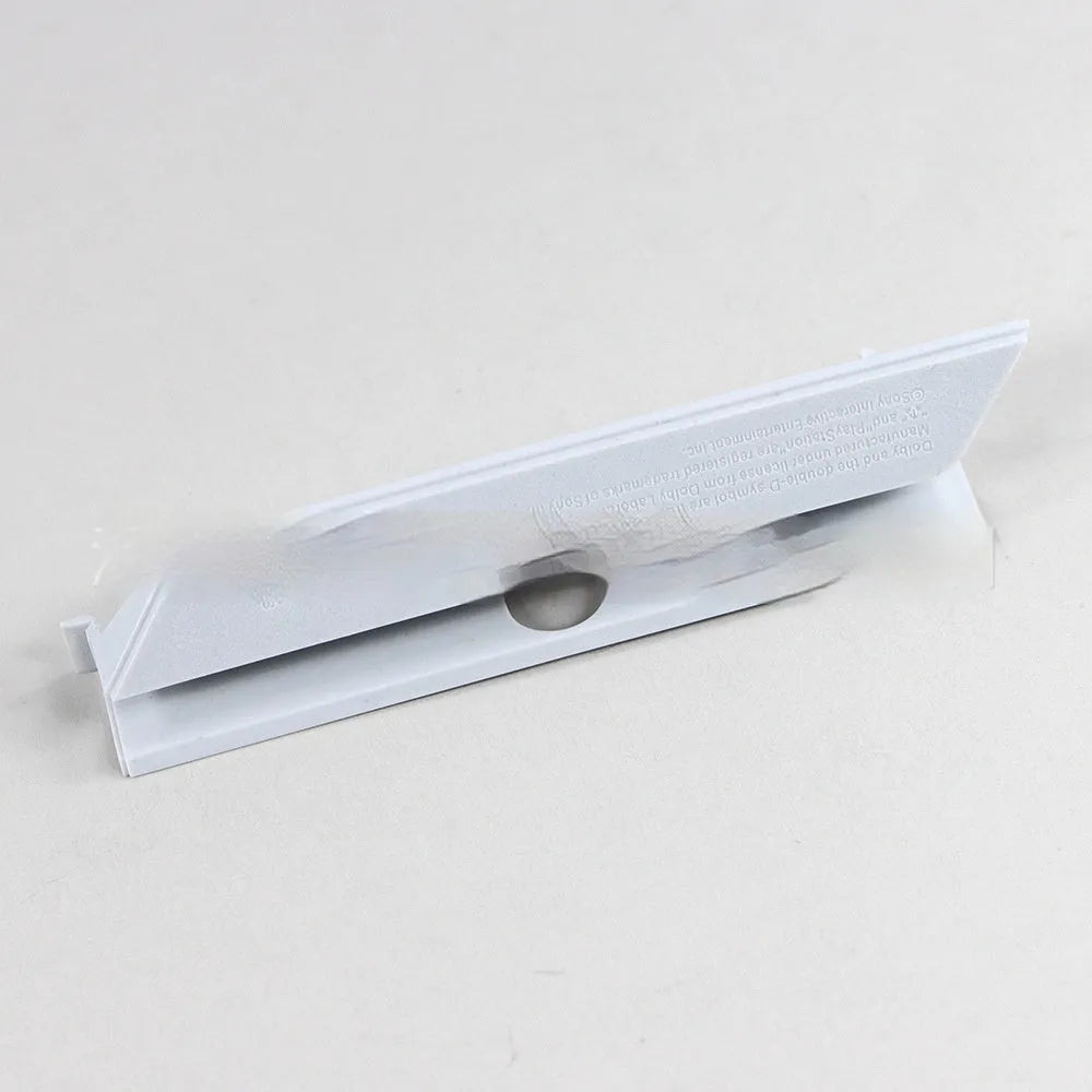 Hard drive baffle cover replacement part for 3.5-inch drive bays in black or white plastic