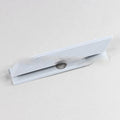 Hard drive baffle cover replacement part for 3.5-inch drive bays in black or white plastic