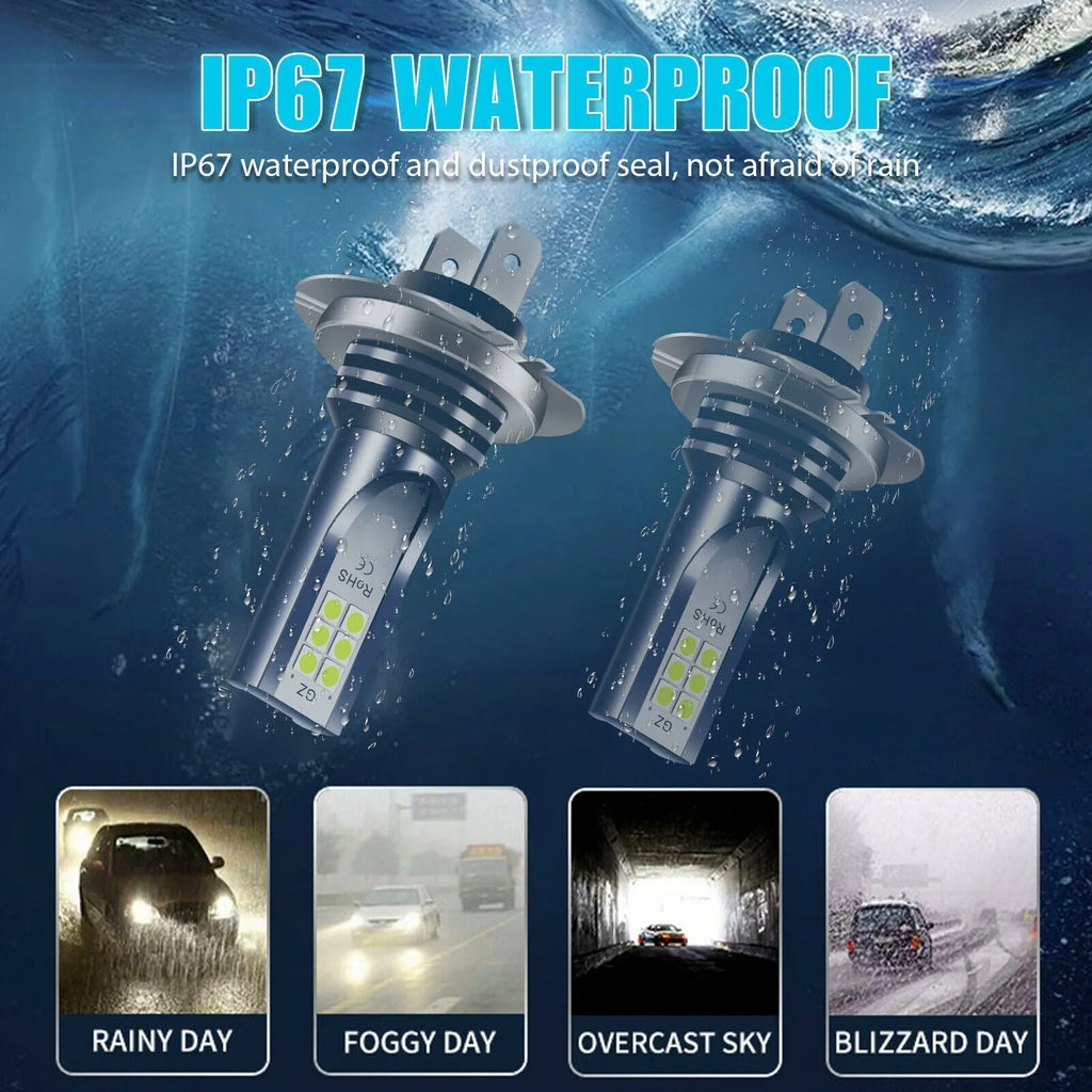 12 SMD LED car fog lamp bulb with aviation aluminium housing