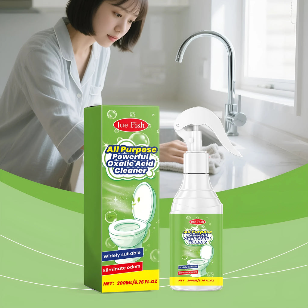 200ml multi-function household grease cleaning spray bottle measuring 5.5x13.6cm