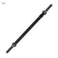Black adjustable glasses anti-slip cord with silicone end hooks for earpieces.