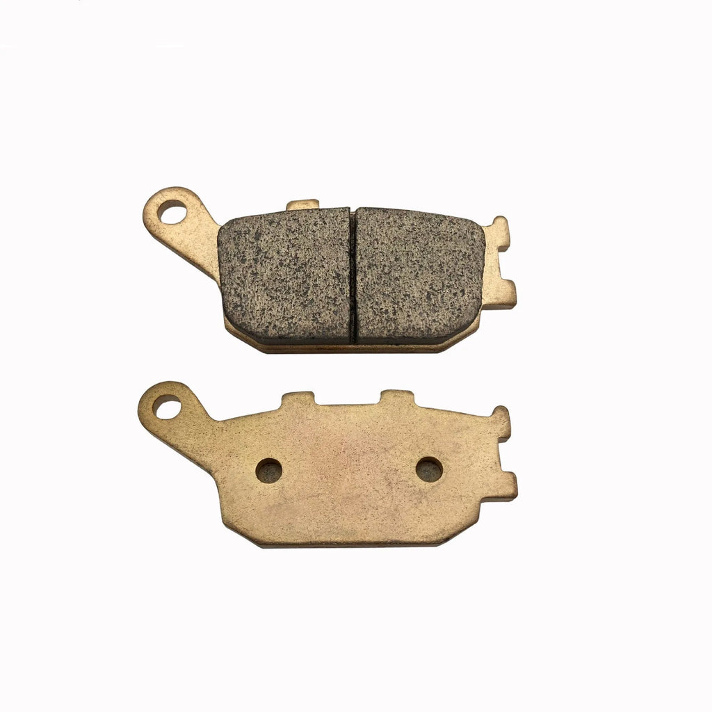 Asbestos-free sintered rear brake pad for Honda CBR900RR, CBR929RR, CBR954RR motorcycles.