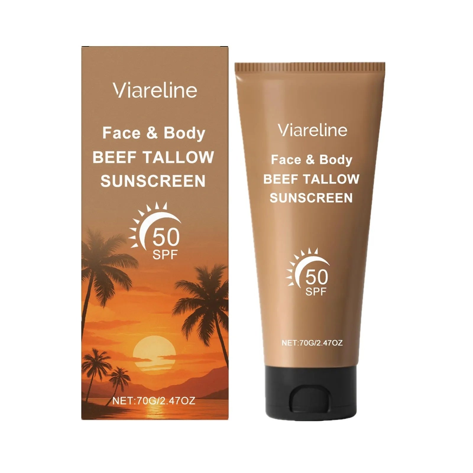 Not oily moisturizing refreshing isolation protective cream 70g jar with collagen and coffee extract