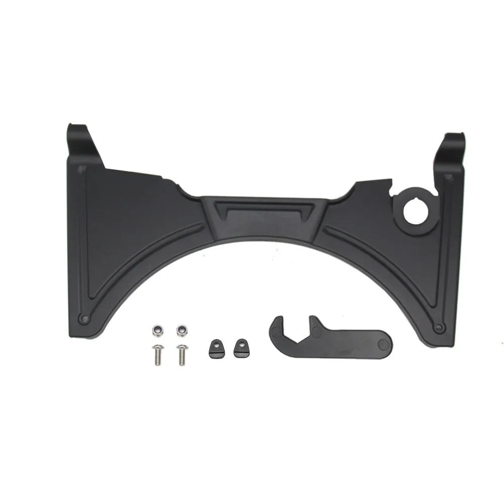 Black ABS plastic motorcycle cockpit fairing for BMW R1250GS and R1200GS models