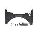 Black ABS plastic motorcycle cockpit fairing for BMW R1250GS and R1200GS models