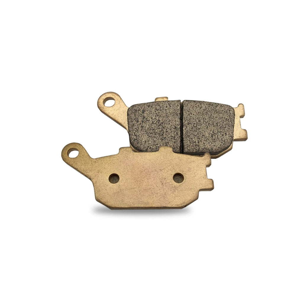 Asbestos-free sintered rear brake pad for Honda CBR900RR, CBR929RR, CBR954RR motorcycles.