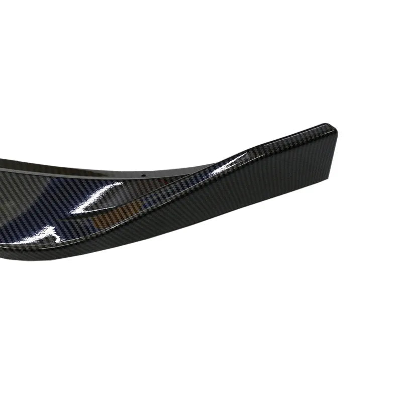 BMW M10 car tail conversion spoiler kit showing carbon braze pattern finish
