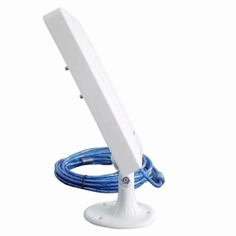 White high power USB wireless network card with USB Type connector