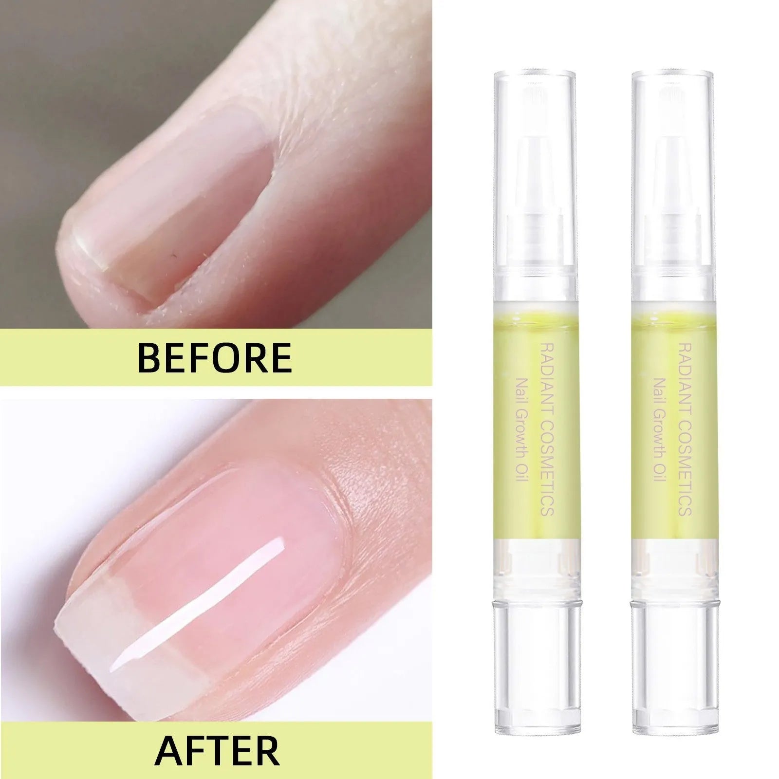 3ml wash-free nail growth care oil bottle for nail strengthening and moisturising