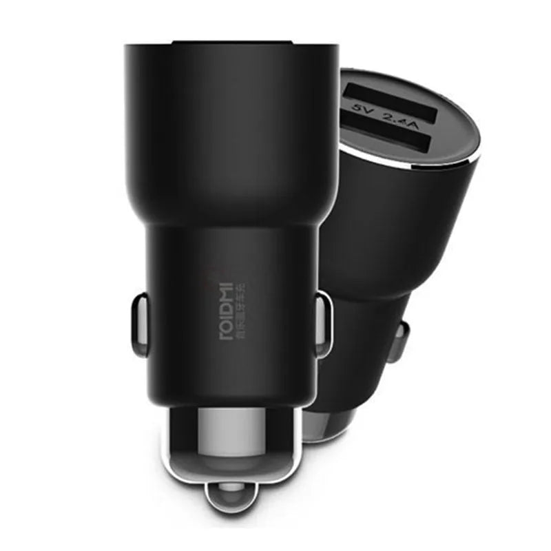 Black Ruimi 3S Bluetooth car charger for phone charging and music playback