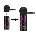Green hair fiber spray applicator nozzle pump for precise application
