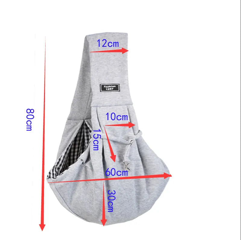 Large breathable mesh cat carrier backpack shown in a folded position and worn on a person's back.