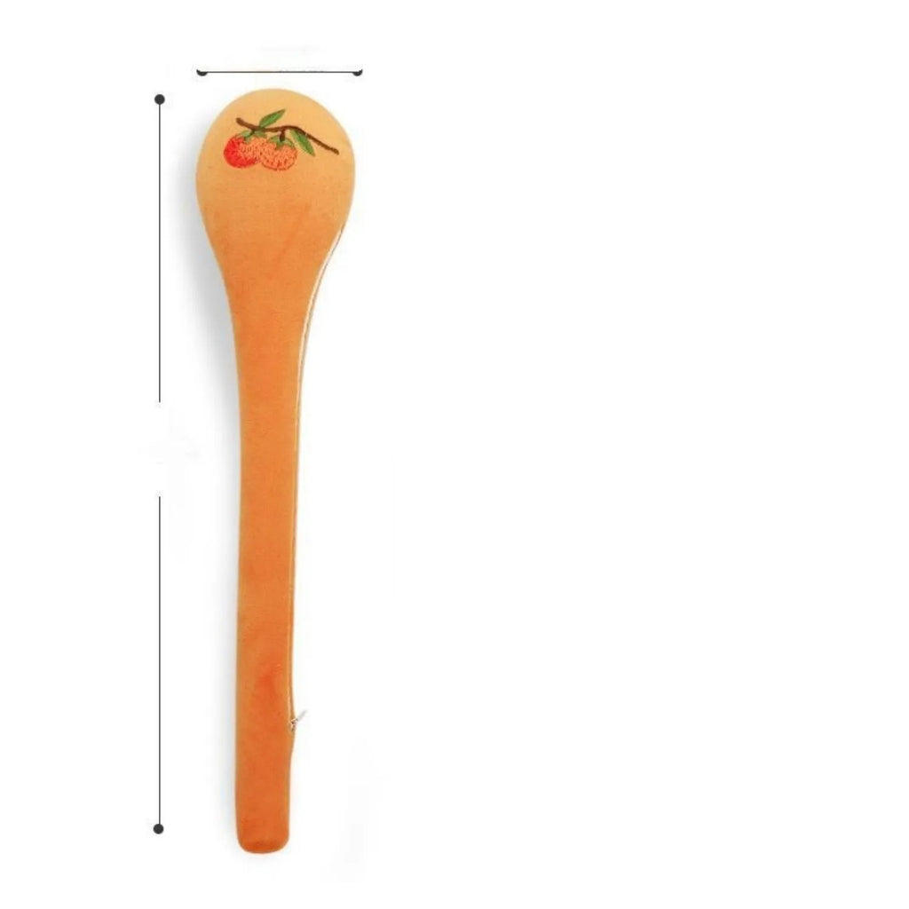 48 cm long manual zipper style percussion massage stick for back and shoulder therapy.