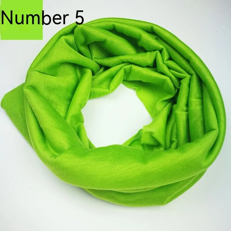 Seamless magic headscarf for outdoor sports in multiple colour options