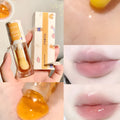 Moisturising honey lip gloss base with transparent custard and jelly options for universal skin type