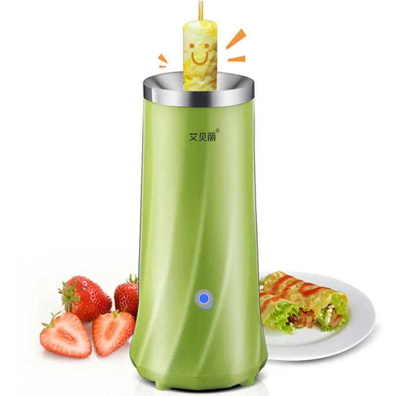 Beige coloured mini breakfast machine with automatic function for 220V power supply