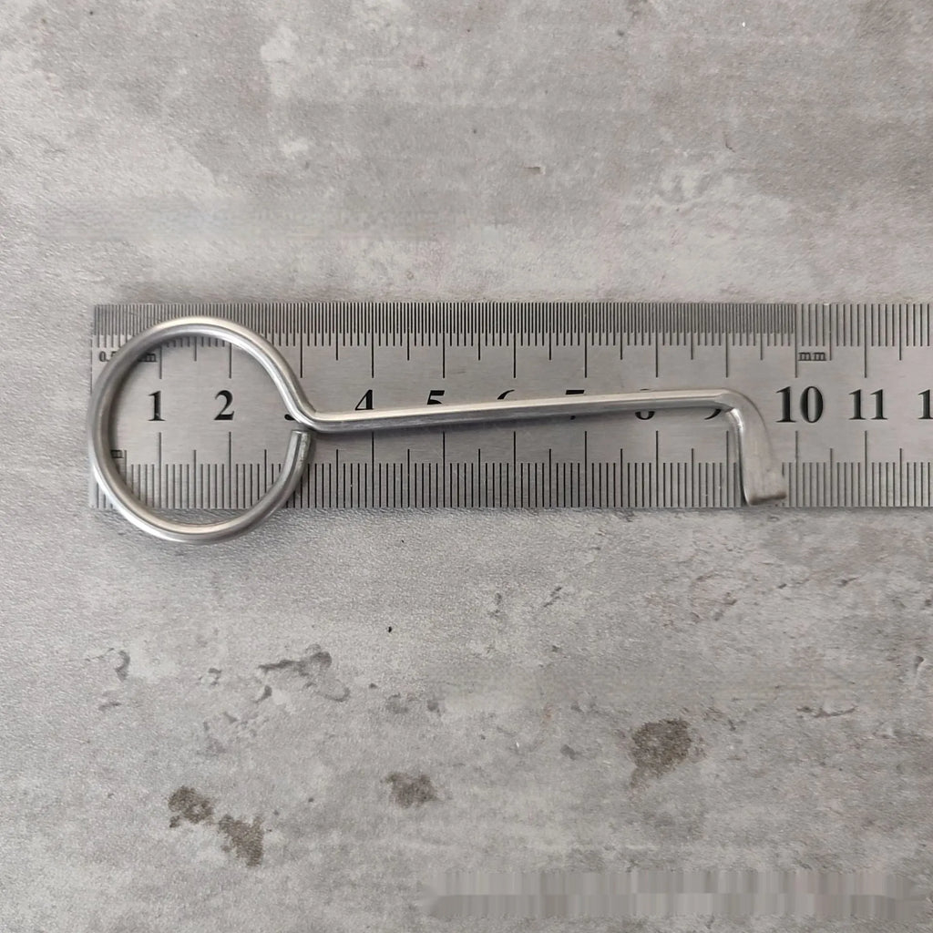 Two alloy wrench tools in a portable set for household repairs