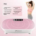 Grey portable smart power plate vibration platform measuring 58x38x16cm with 300kg load capacity