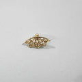 Spider web geometric mesh stud earrings in gold and silver electroplated colours
