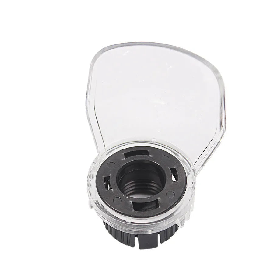 Transparent plastic safety cover for Delta grinder with 17.5-19mm thread port