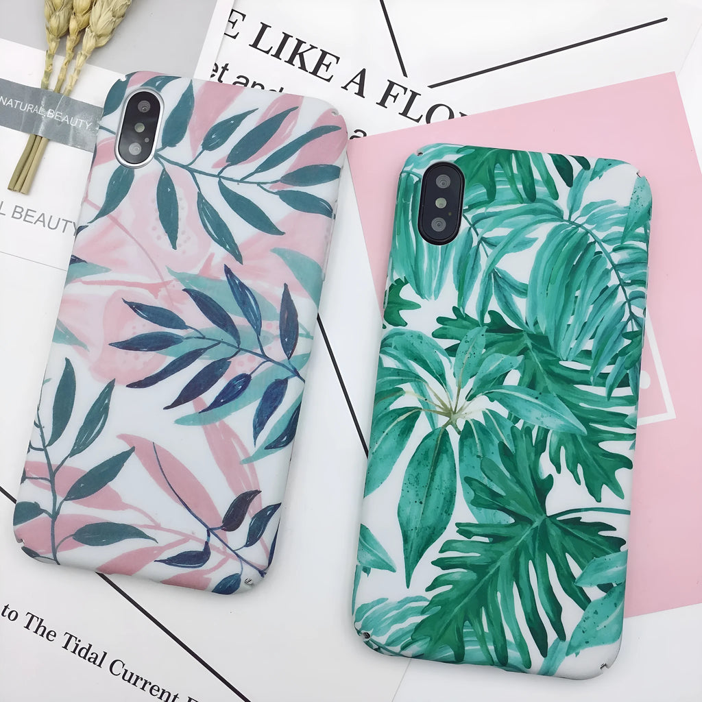 Painted PC back cover phone case for iPhone XS MAX, OPPO and VIVO models in Green