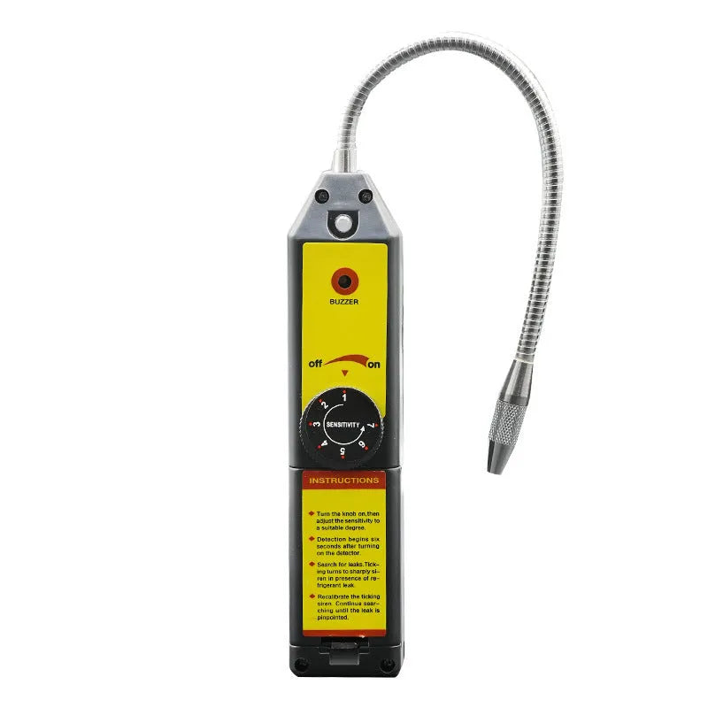WJL-6000 halogen leak detector with 20cm probe for automotive refrigerant systems
